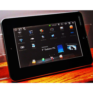 Boss Electronics 7-Inch Touchscreen Android 2.0 Tablet