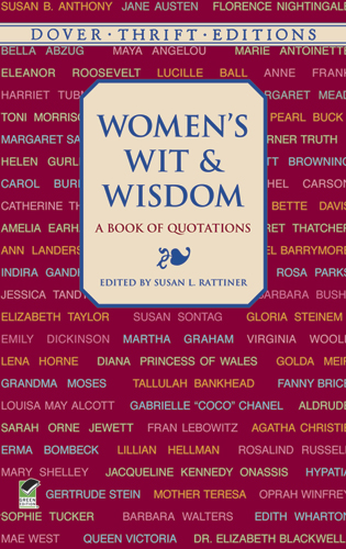 Women's Wit and Wisdom: A Book of Quotations